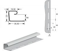 J-профиль Grand Line Classic Standart белый