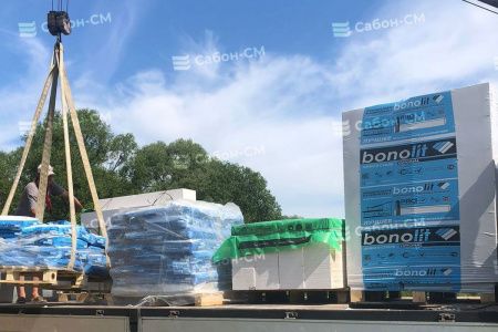 Газосиликатные блоки Бонолит Проджект Электросталь D500 600х350х250 стеновые
