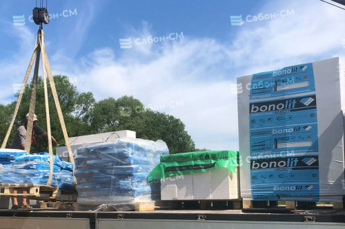 Газобетонные блоки Бонолит D500 600х250х175 перегородочные