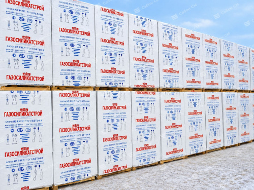 Газобетонные блоки ГК Газосиликат D600 600х300х250 стеновые