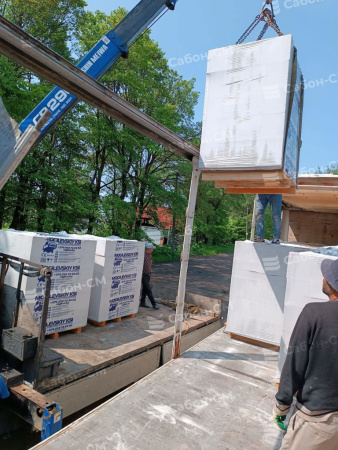 Газосиликатные блоки Могилевский КСИ D500 600х125х250 перегородочные